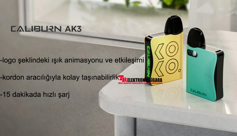 UWELL Caliburn AK3 pod mod tanıtımı