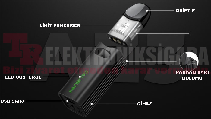 Uwell Caliburn AZ3 Pod Mod 17W Elektronik Sigara