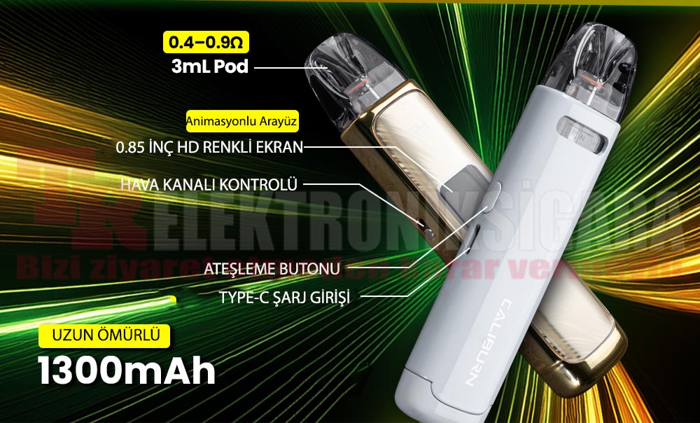 Uwell Caliburn G4 pod mod tanıtımı