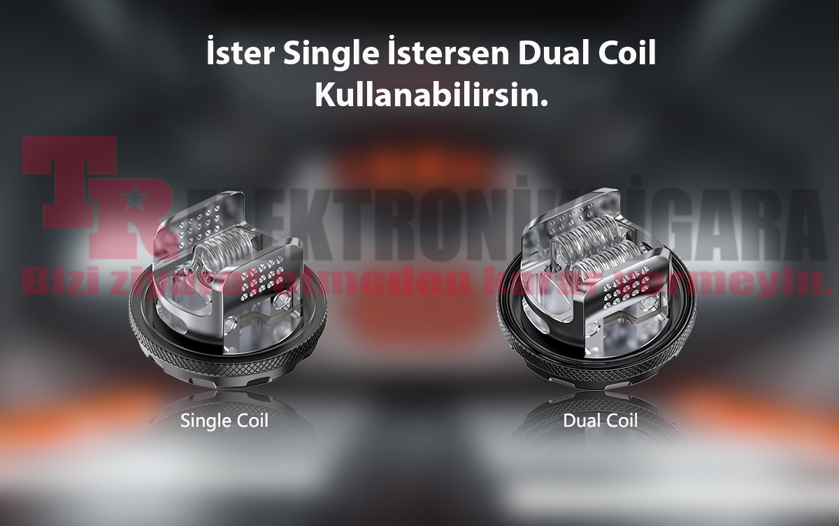 Vandy Vape Kylin V3 tekli ve çiftli coil kurulumu