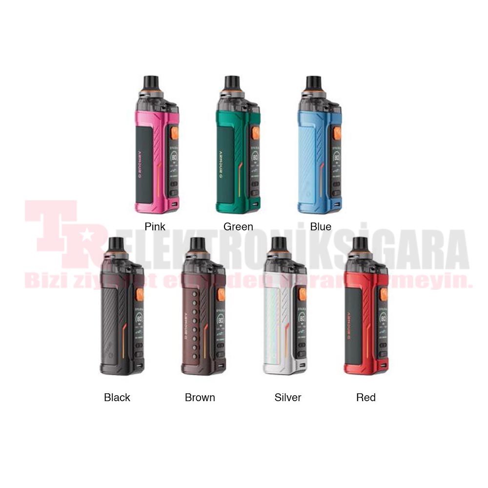 Vaporesso Armour G renk seçenekleri