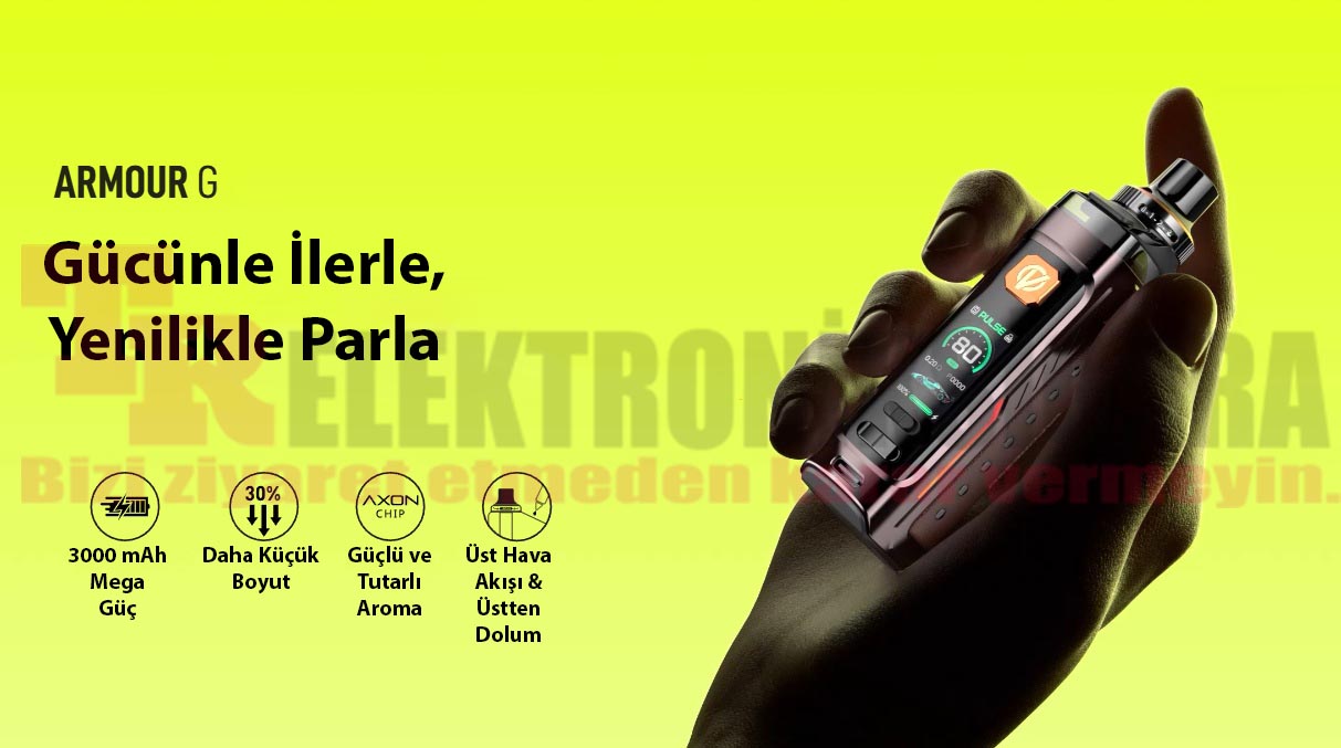 Vaporesso Armour G 80W pod mod elektronik sigara tanıtımı
