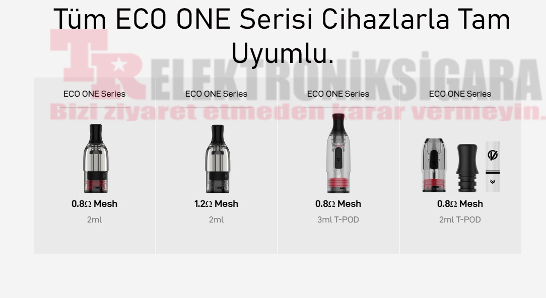 Vaporesso Eco One Pro uyumlu pod kartuşlar