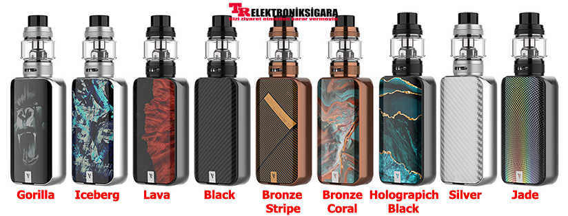 Vaporesso LUXE II 220W NRG-S Kit renk seçenekleri
