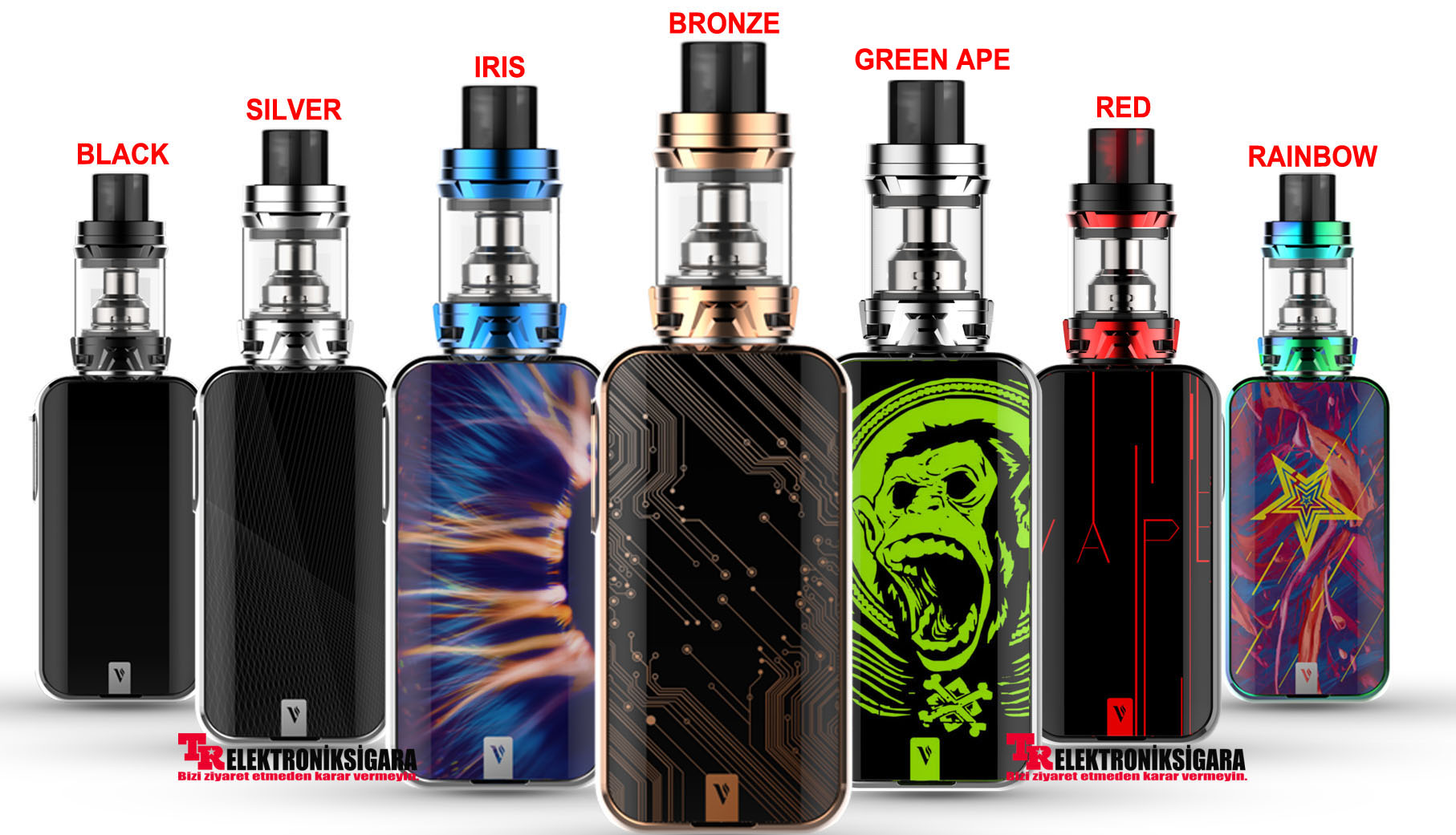 Vaporesso LUXE Kit 220W renk seçenekleri