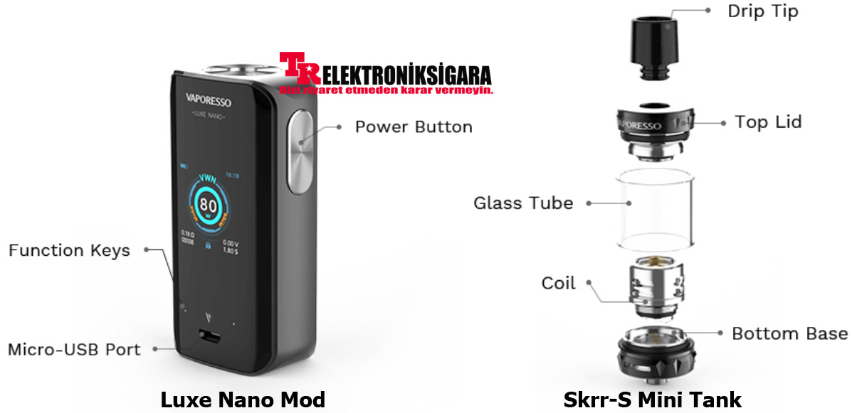 Vaporesso Luxe Nano Kit 80W
