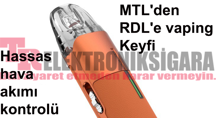 Vaporesso LUXE Q2 ayarlanabilir hava akışı