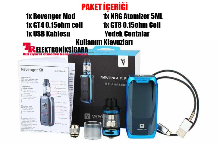 Vaporesso Revenger Kit ve NRG Tank
