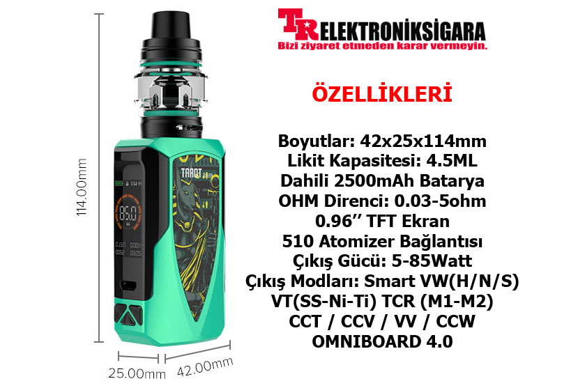 Vaporesso Tarot Baby Kit 85W 4.5ML