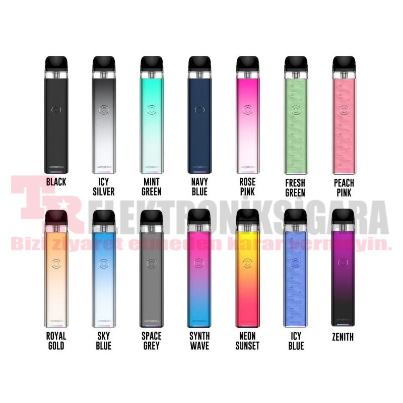 Vaporesso XROS 3 renk seçenekleri
