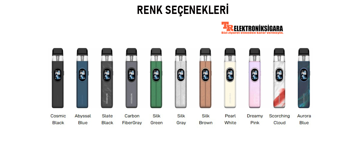 Vaporesso Xros 6 Pod Mod Kit Elektronik Sigara 1800mAh