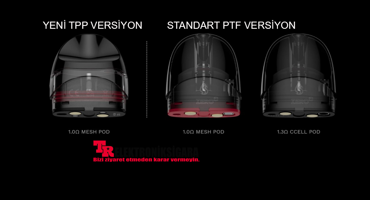 Vaporesso ZERO 2 üstten dolumlu versiyon
