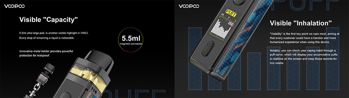 Voopoo VINCI 40W Pod Mod Elektronik Sigara