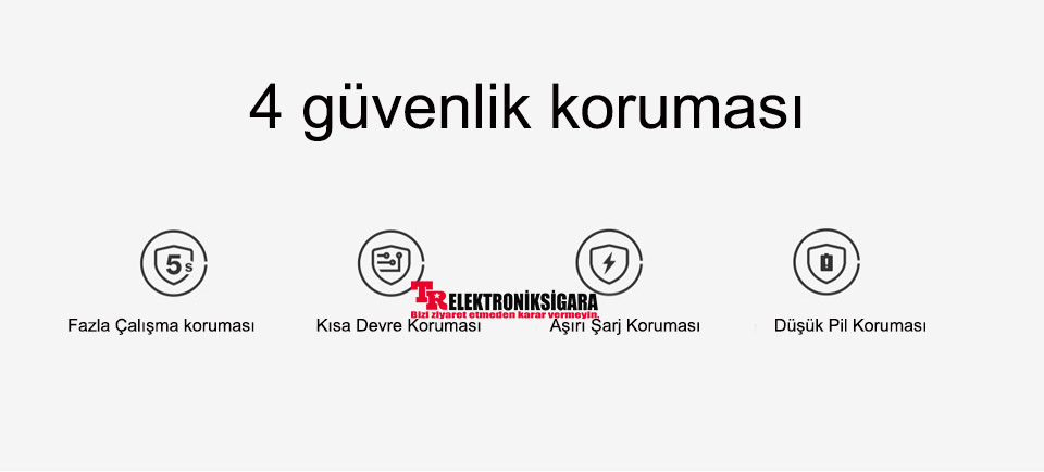 Voopoo Argus Z güvenlik özellikleri
