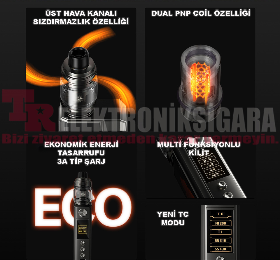 VOOPOO Drag 4 temel özellikleri