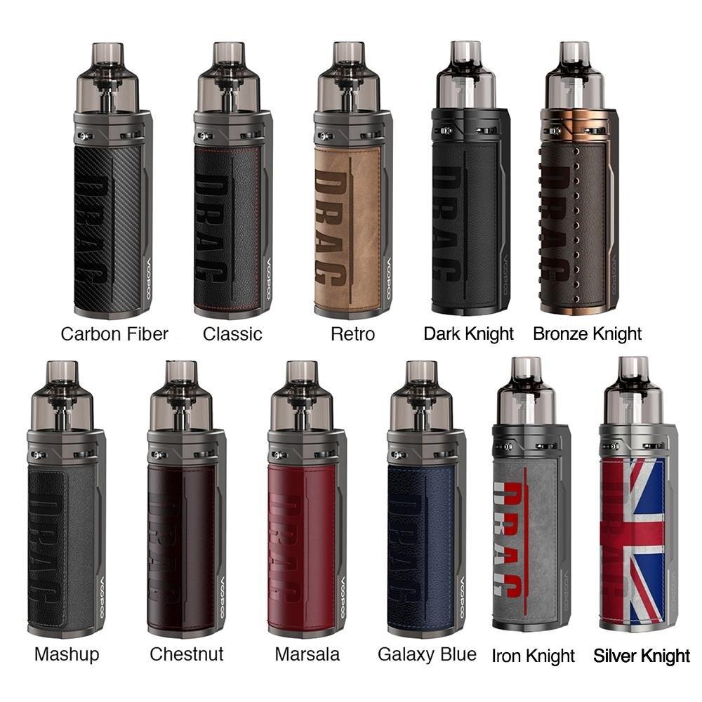 VOOPOO Drag S Pod Mod Kit renk seçenekleri