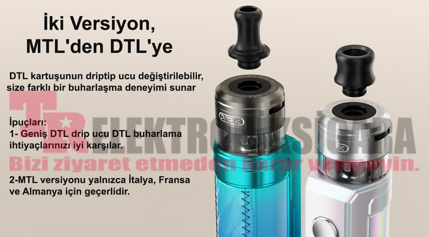 VOOPOO Drag S2 kullanım ipuçları