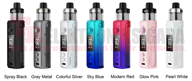 VOOPOO Drag S2 renk seçenekleri
