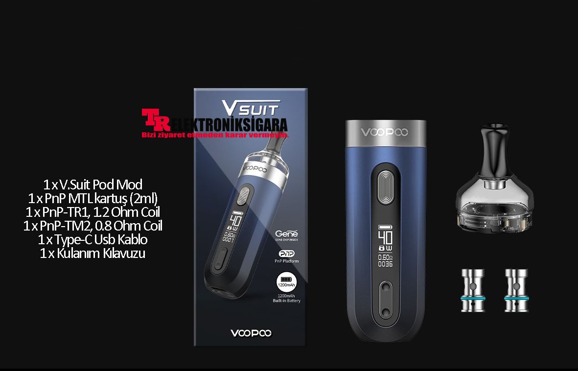 Voopoo V.Suit MTL Pod Mod Elektronik Sigara 40W