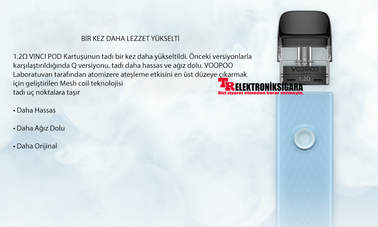 Voopoo VINCI Q Pod Kit Elektronik Sigara